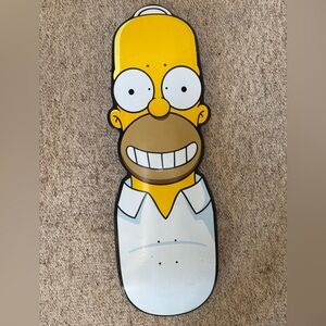Homer Simpson Licensed Design Santa Cruz Skateboards Deck